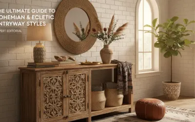 Bohemian and Eclectic Console Tables: A Guide to Soulful Entryway Style
