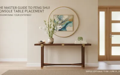 Feng Shui Console Table Placement: Tips for a Balanced Entryway