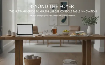 Multi-Purpose Console Tables: Using Them Beyond the Entryway