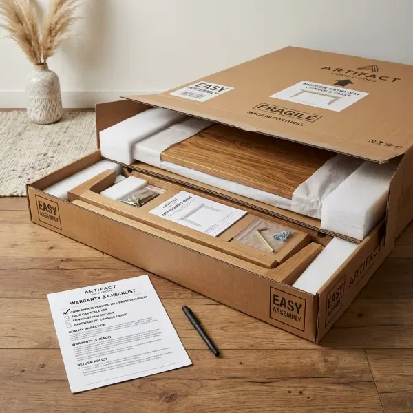 Console table return policy and warranty information guide