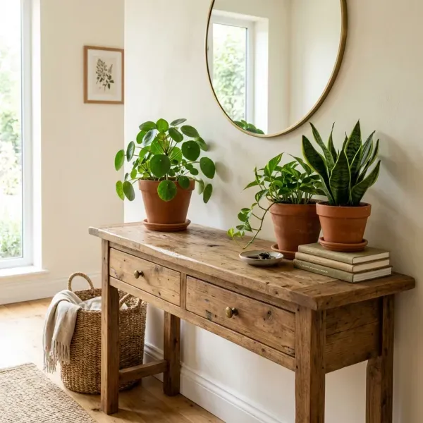 Sustainable and eco-friendly console table options
