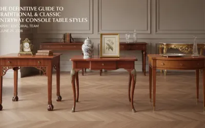Traditional Console Table Styles: A Guide to Classic Entryway Designs