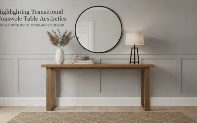 Transitional Console Tables: How to Master the Blend of Traditional and Modern