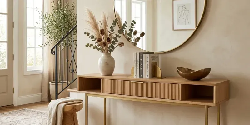 Complete guide to entryway console tables with styling tips and buying advice